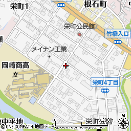 アモーレ岡崎周辺の地図