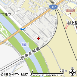 滋賀県甲賀市水口町虫生野虹の町85周辺の地図