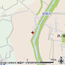 兵庫県三田市井ノ草1276周辺の地図