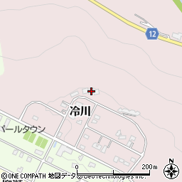 静岡県伊豆市冷川1276-72周辺の地図