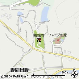 大阪府豊能郡能勢町野間出野122周辺の地図