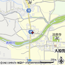 京都府京都市西京区大原野石見町124周辺の地図