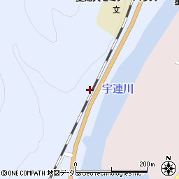 愛知県新城市富栄（下り道）周辺の地図