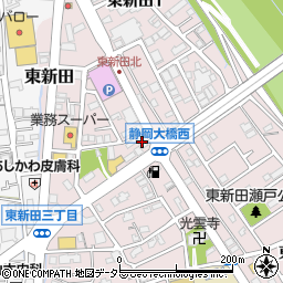 森のなかま 東新田店周辺の地図