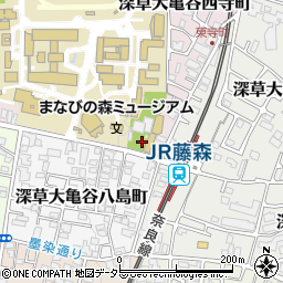 京都府京都市伏見区深草大亀谷西寺町56周辺の地図