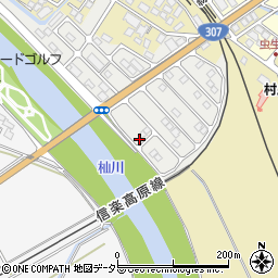 滋賀県甲賀市水口町虫生野虹の町97周辺の地図