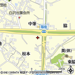 ミニストップ阿久比福住店周辺の地図