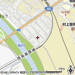 滋賀県甲賀市水口町虫生野虹の町70周辺の地図