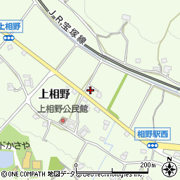 兵庫県三田市上相野356周辺の地図