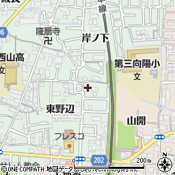 京都府向日市寺戸町東野辺52-3周辺の地図