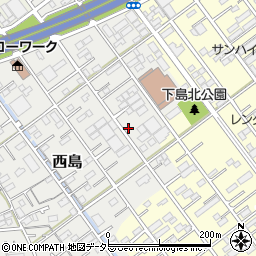 静岡県静岡市駿河区西島143周辺の地図