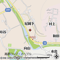 ローソン猪名川町笹尾店周辺の地図