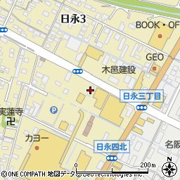 北伊勢上野信用金庫塩浜支店周辺の地図