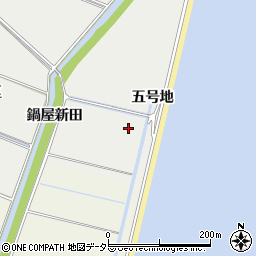 愛知県東浦町（知多郡）生路（五号地）周辺の地図