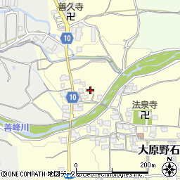 京都府京都市西京区大原野石見町144周辺の地図