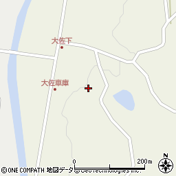 広島県庄原市西城町大佐574周辺の地図