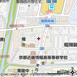 京都府京都市伏見区醍醐大構町7周辺の地図