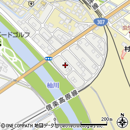 滋賀県甲賀市水口町虫生野虹の町81周辺の地図