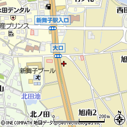 すき家１５５号知多新舞子店周辺の地図