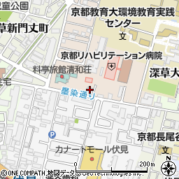 京都府京都市伏見区深草越後屋敷町20周辺の地図