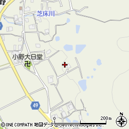 兵庫県三田市小野265周辺の地図