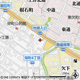 引越社岡崎支店周辺の地図
