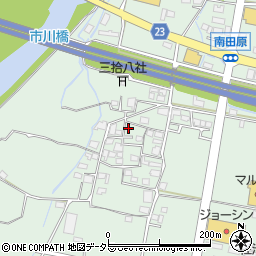兵庫県神崎郡福崎町南田原2765周辺の地図