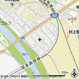 滋賀県甲賀市水口町虫生野虹の町60周辺の地図