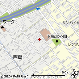 静岡県静岡市駿河区西島135周辺の地図