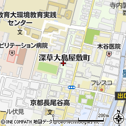 京都府京都市伏見区深草大島屋敷町20周辺の地図