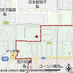 京都府京都市南区久世大藪町545周辺の地図