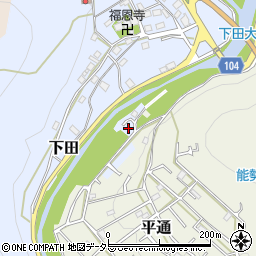 大阪府豊能郡能勢町下田87周辺の地図