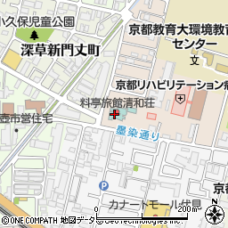 京都府京都市伏見区深草越後屋敷町8周辺の地図