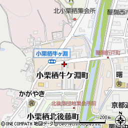 京都府京都市伏見区小栗栖牛ケ淵町周辺の地図