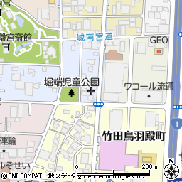京都府京都市伏見区中島宮ノ前町86周辺の地図