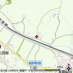 兵庫県三田市上相野119周辺の地図