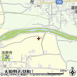 京都府京都市西京区大原野石見町周辺の地図