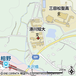 湊川相野学園学内寮周辺の地図