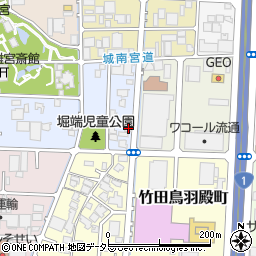京都府京都市伏見区中島宮ノ前町83周辺の地図