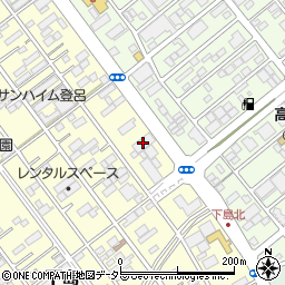 カーテンじゅうたん王国　静岡店周辺の地図