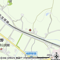 兵庫県三田市上相野122周辺の地図
