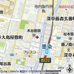京都府京都市伏見区深草芳永町周辺の地図