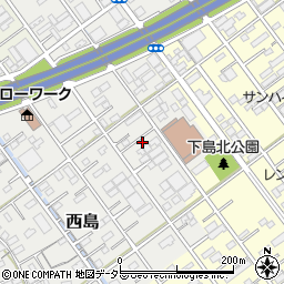静岡県静岡市駿河区西島137-6周辺の地図