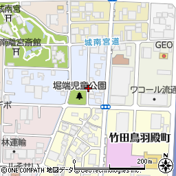 京都府京都市伏見区中島宮ノ前町周辺の地図