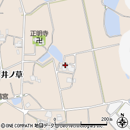 兵庫県三田市井ノ草424周辺の地図