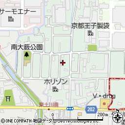 京都府京都市南区久世大藪町495周辺の地図