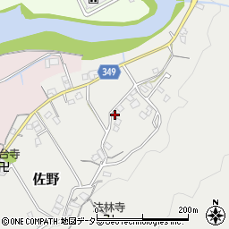 静岡県伊豆市佐野315周辺の地図