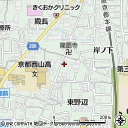 京都府向日市寺戸町東野辺62周辺の地図