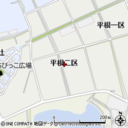 愛知県知多郡東浦町生路平根二区周辺の地図