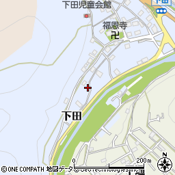 大阪府豊能郡能勢町下田324周辺の地図
